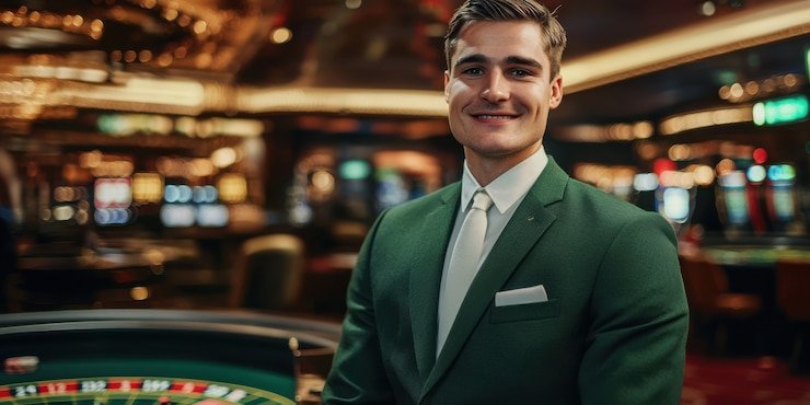 Meja Three Card Poker live dealer di starball dengan antarmuka mobile